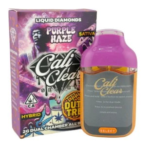 Cali Clear Purple Haze Sativa 2G Dual Chamber